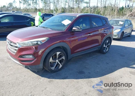 2016 Hyundai Tucson Limited z USA, uszkodzony, nr VIN KM8J33A25GU152965